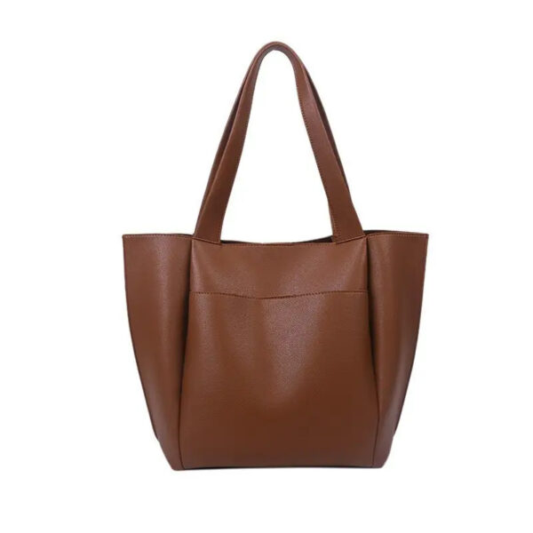 Top Selling Female Tote Bag Genuine Pu Leather - Image 4