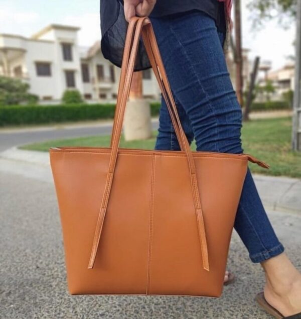 STRAPS SHAPE TOTE SMART WOMEN BAG - Image 4