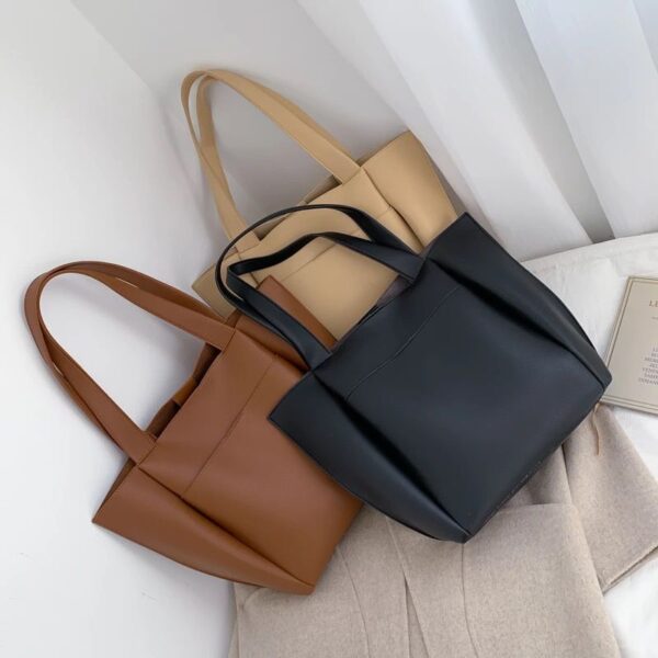 Top Selling Female Tote Bag Genuine Pu Leather